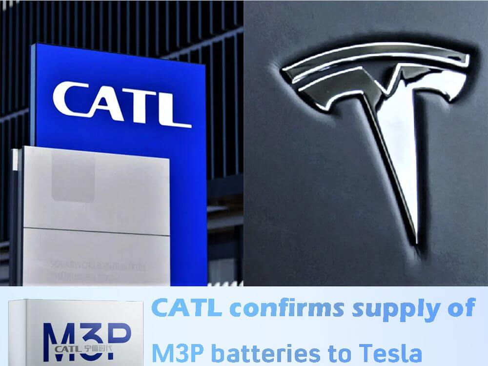 Tesla chooses CATL cells