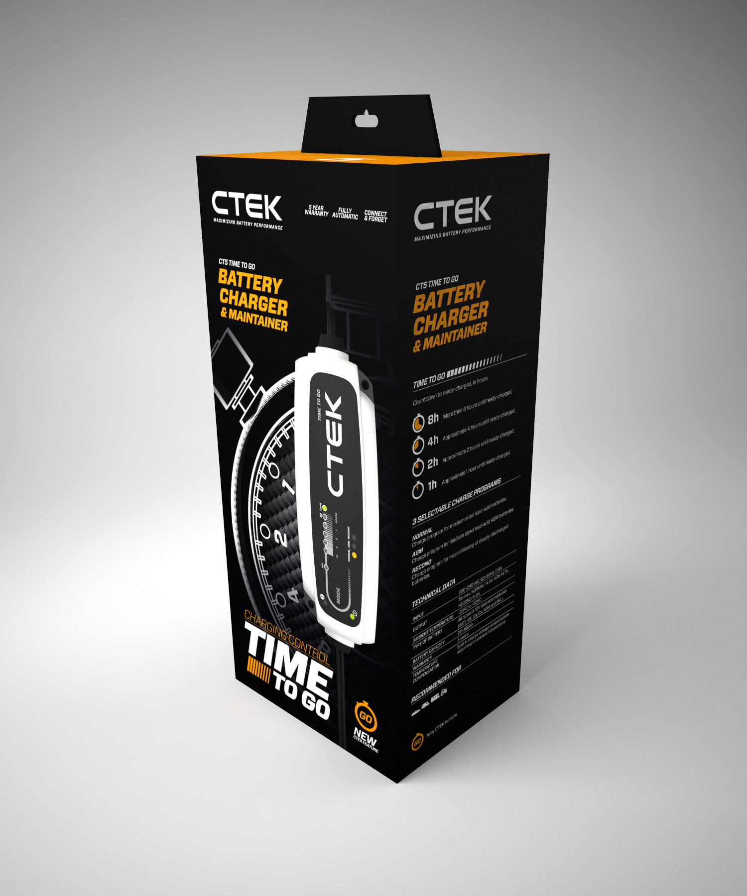 ct5 timetogo packaging front