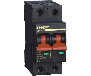 MCB 2 Pole 32A Circuit Breaker 600V