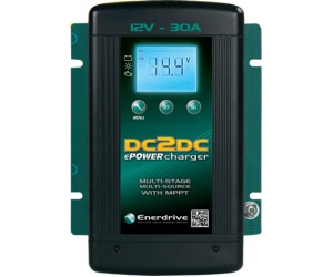 Enerdrive DC 40A Charger with Solar Controller