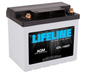 Lifeline 12V 550CCA Starting AGM Battery