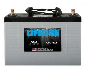 Lifeline 12V 125Ah Deep Cycle AGM Battery