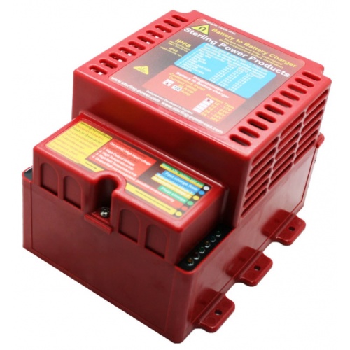 Waterproof Battery to Battery Chargers - 120A 12V-12V