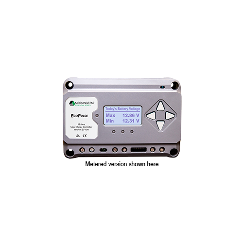 EcoPulse 20A Solar Controller with Meter