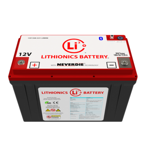 12V 130Ah Lithium Battery