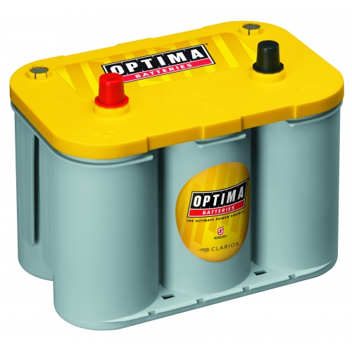 Optima D34 12V Yellow Top Spiral AGM Battery