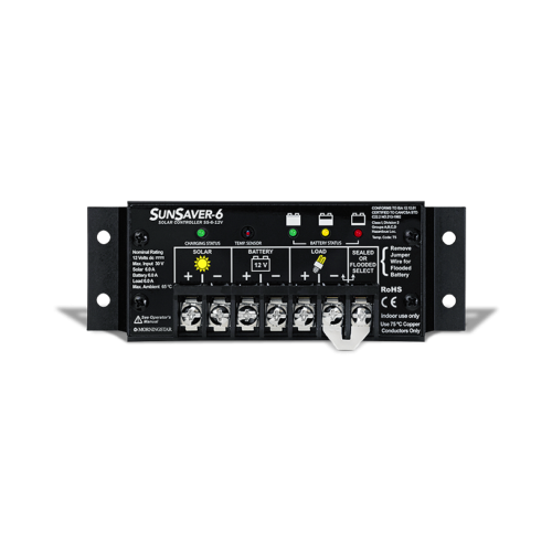 SunSaver Low Voltage 20A 24V Solar Controller